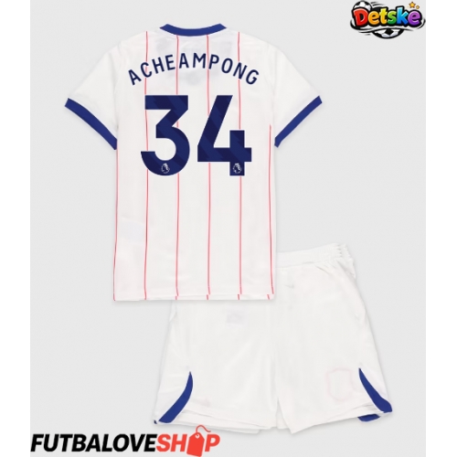 Dres Chelsea Josh Acheampong #34 Tretina pre deti 2026-27 Krátky Rukáv (+ trenírky)